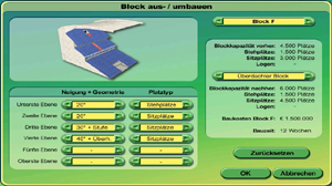 Der Blockausbau
